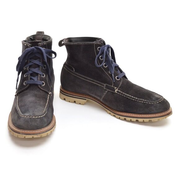 Men John Varvatos Star Erik Gray Suede Work Boot 11.5 M - Picture 2 of 7